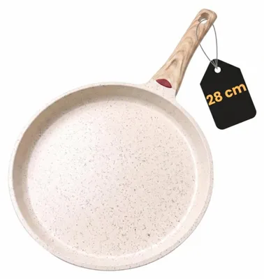 Immagine prodotto di Padelle antiaderenti per pancake con indicatore di temperatura, 28 cm