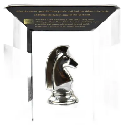 Image de Puzzle Cast Chess Knight Silver