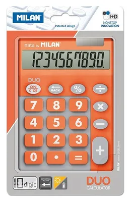 Obrázok produktu pre MILAN 10-miestna kalkulačka, oranžová