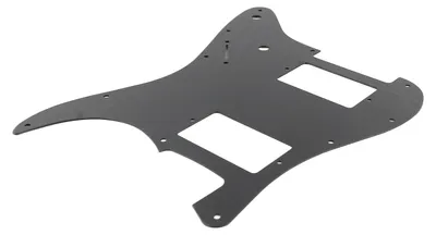 Obrázok produktu pre E-gitara, hliníková zliatina, 2 humbuckerové gitary, ochranná doska, škrabka, čierna