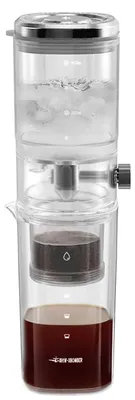 Cold-Brew-Kaffeebereiter aus PCTG, 31,5 cm, mit Tropfventil