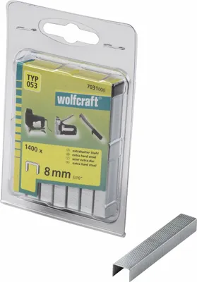 Image de Pack De 1400 Agrafes Largeur 8mm. Type 053 7031000 Wolfcraft