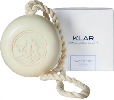 Produktbild von Klar's Damenbadeseife an der Kordel (palmölfrei) 11014