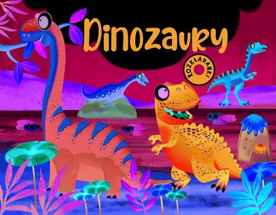 Immagine prodotto di Dinozaury Rozkładanki - Barbara Szymanek (Übersetzung) (Aufklappbücher für Kinder auf Polnisch)