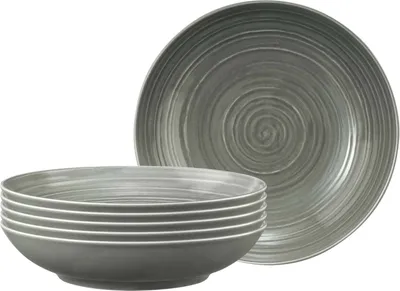 Produktbild von Seltmann Weiden Terra Pastateller ø 26 cm perlgrau 6er Set