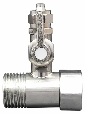Productafbeelding van Wateraansluitadapter, T-stuk, 3/8x3/8x1/4, roestvrij staal, voor koelkastwaterfilter, omgekeerde osmose