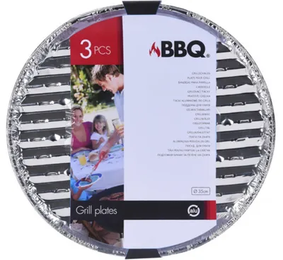 Produktbild von Alu-Grillschale 35 cm, 3erSet Rund neuetischkultur