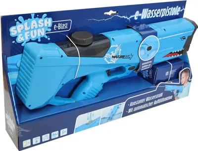 Zdjęcie produktu dla Pistolet na wodę Splash & Fun Shark 42cm elektryczny