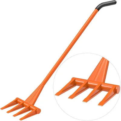 Produktbild von Brecheisen 150cm mit 4 Zinken, Stahl, Abrisswerkzeug für Renovierung und Bau
