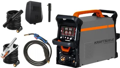 Image de Kraft&Dele KD3422 Soudeur inverter 255A MIG/FLUX/MMA/LIFT TIG/ALU