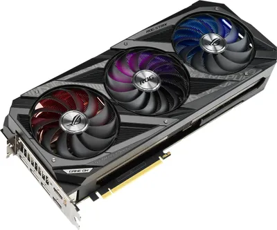 Produktbild von ASUS ROG -STRIX-RTX3080-O10G-V2-GAMING, GeForce RTX 3080, 10 GB, GDDR6X, 320 Bit, 7680 x 4320 Pixel, PCI Express 4.0
