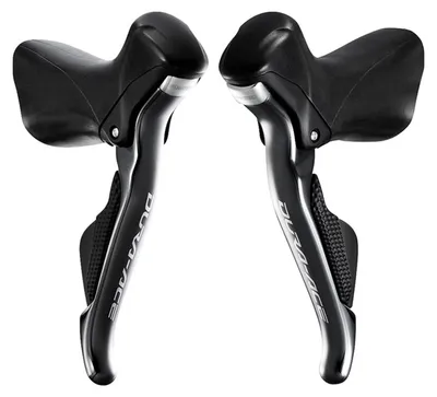 Image de Paire de manettes Shimano Dura-Ace 11s Di2 STI Road noir