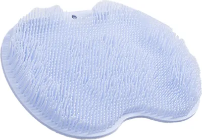 Produktbild von Dusche Fußmassagegerät Schrubber, Fußreiniger Massagematte mit rutschfesten Saugnäpfen, verbessert die Durchblutung, lindert Müdigkeit und Schmerzen,Blau