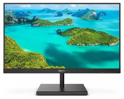 Obrázok produktu pre Philips E Line 245E1S/00, 60,5 cm (23.8"), 2560 x 1440 px, 2K Ultra HD, LCD, 4 ms, Čierna