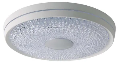 Obrázek produktu pro Stropní svítidlo LED, dálkové ovládání, bílé, CCT, D 51 cm