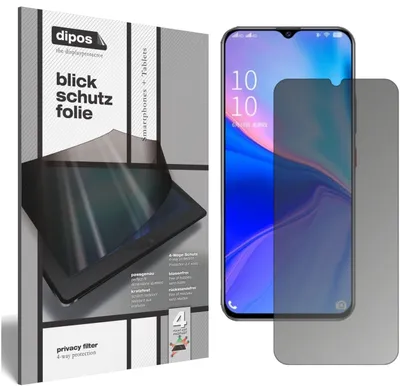 Produktbild von Blickschutzfolie für Coolpad COOL10 matt Schutzfolie Folie Display Schutz dipos