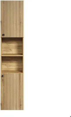 Immagine prodotto di Mobile alto da bagno, PureBliss, finitura rovere, mobile da bagno alto, senza luce