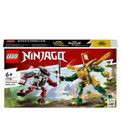 Obrázok produktu pre Stavebnica LEGO NINJAGO 71781 Lloyd a súboj robotov EVO (223 dielikov)