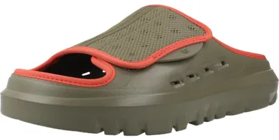 Produktbild von Ugg Sandalen aus der PEAKMOD Serie, im Slide-Design, in der Farbe Grün