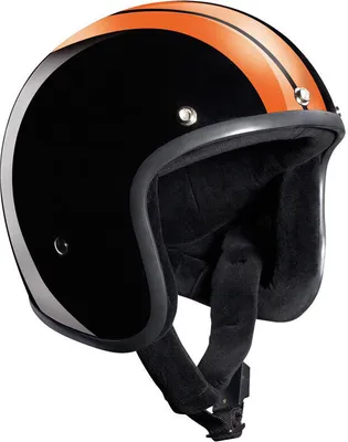 Produktbild von Bandit Jet Race Jethelm, schwarz/orange, 2XL (63/64)