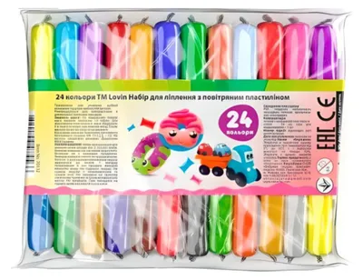 Obrázok produktu pre Modelovacia hmota Lovin, 24 farieb