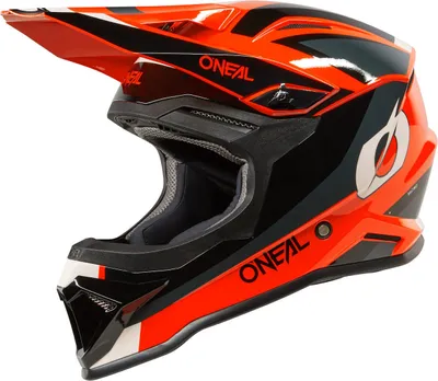 Produktbild von Oneal 1SRS Stream Kinder Motocross Helm, schwarz/rot, Y/L (52/53)