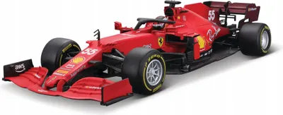 Zdjęcie produktu dla BOLID F1 Ferrari SF21 Sainz 1:18 BBURAGO 16809