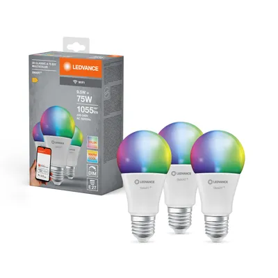Produktbild von LEDVANCE AC42226, 9,5 W, 75 W, E27, 1055 lm, 20000 h, Multi