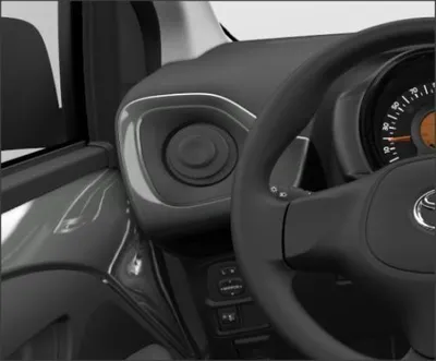 Produktbild von TOYOTA Aygo Luftansaugkappe grau 55474-0H070-B0 OE