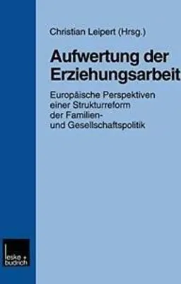 Obrázek produktu pro Aufwertung der Erziehungsarbeit