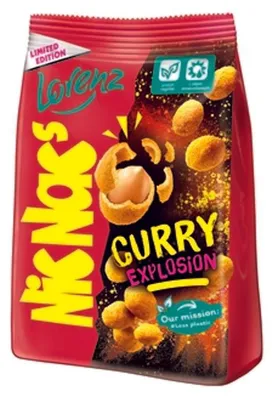 Immagine prodotto di Arachidi in croccante panatura al gusto di curry 110 g