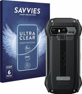 Produktbild von 6x Für Blackview N6000 (NUR Kameraschutz) Schutzfolie Savvies Displayschutz Display Schutz Folie Klar Transparent