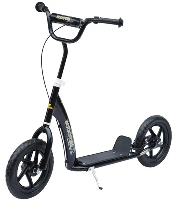 Produktbild von Kinderroller 12 Zoll – Cityroller Tretroller verstellbar mit Hinterbremse