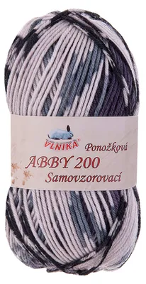 100g Strickgarn Abby 200 selbstmusternd Sockengarn Socken-Wolle Strumpfgarn 2