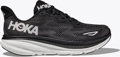 Produktbild von HOKA Damen Laufschuhe Schwarz 1127896-BWHT Grösse 38