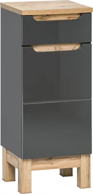 Obrázok produktu pre Kúpeľňová vysoká skrinka Polička Kúpeľňová skrinka Kúpeľňový nábytok Poličky Kúpeľňové skrinky 35x33x86cm