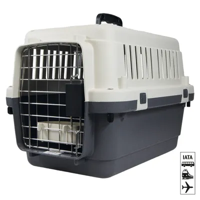 Obrázek produktu pro Přepravní box Nomad velikosti XXL 100 x 67 x 75 cm šedobílý, max. nosnost 50 kg