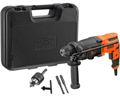 Zdjęcie produktu dla Black + Decker Młotowiertarka  650W Kufer