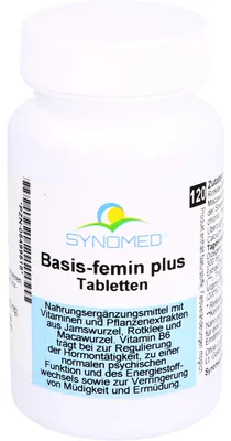 Zdjęcie produktu dla SYNOMED Basis-femin plus tabletki, 120 tabletek