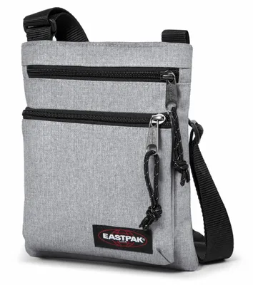 Produktbild von Eastpak Rusher Sunday, Schultertasche, Reißverschluss, Fronttasche, 2 Taschen, Erwachsener, Schwarz, Grau