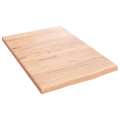 Obrázok produktu pre vidaXL Nástenná polica svetlo hnedá 40x60x2 cm Dubový masív
