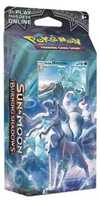 Produktbild von Pokemon Burning Shadows: Alolan Ninetales Theme Deck German