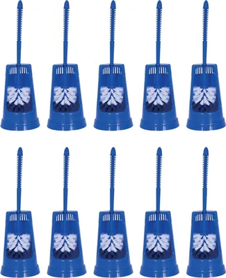 Immagine prodotto di Spazzola WC blu, confezione da 10 pezzi