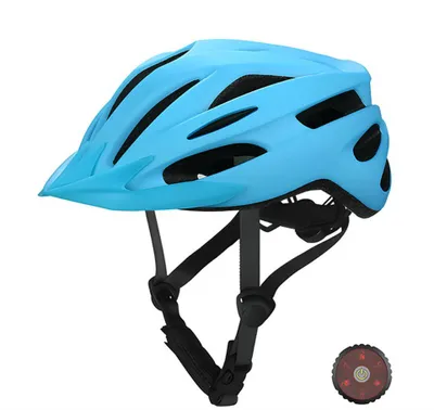 Produktbild von Fahrradhelm MTB Helm Mountainbike Herren/Damen Schutzhelm Radhelm MTB BMX Schutzhelm Rennrad Helm Schutzhelm L(58-62CM) Blau