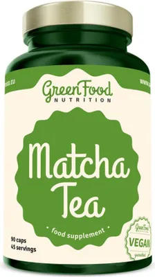 Produktbild von GreenFood Nutrition Matcha Tee 90 Kapseln