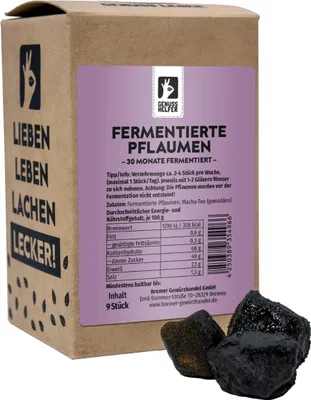 Produktbild von Fermentierte grüne Pflaumen mit Matcha, 9 Stück