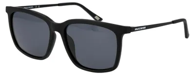Produktbild von Skechers Se6282 Sonnenbrille Schwarz Mann Schwarz One Size