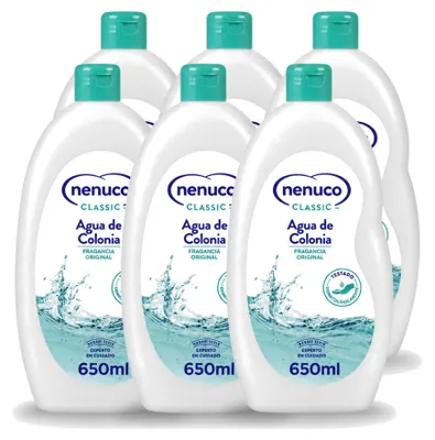 Produktbild von 6 x Nenuco Agua de Colonia Klassik Eau de Cologne - 500 ml - Vorteilspackung - 6 Stücke