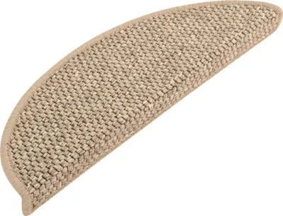Immagine prodotto di Tappeti Adesivi Scale Aspetto Sisal 15 pz 56x17x3cm Beige Scuro
