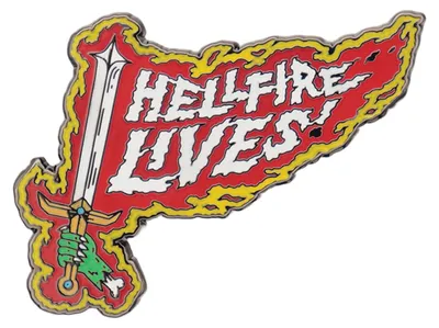 Immagine prodotto di Spilla Stranger Things Hellfire Lives Edizione limitata